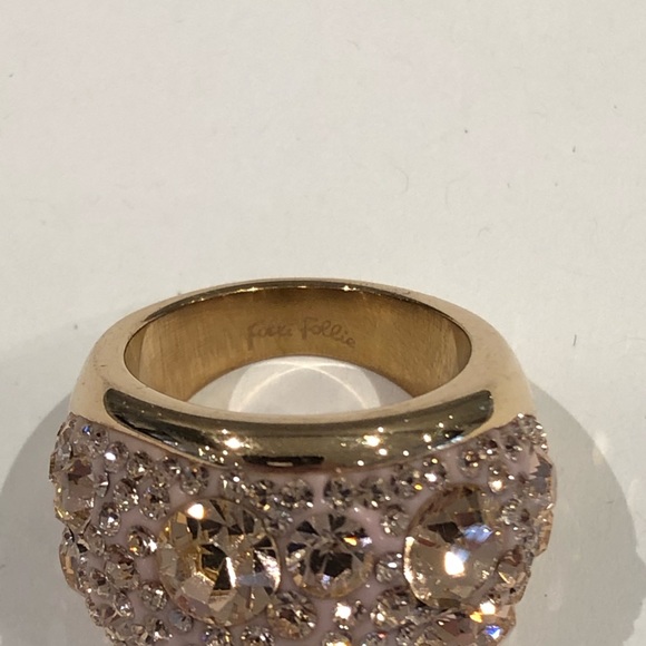 Large Multi-Crystal Ring - Picture 5 of 10